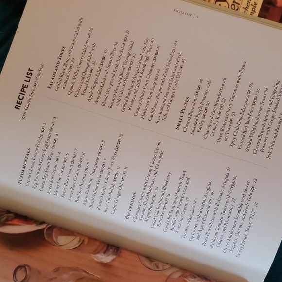 Plum vegan dishes Cookbook Makino Howell Plum Bistro Seattle hardcover - Picture 6 of 7